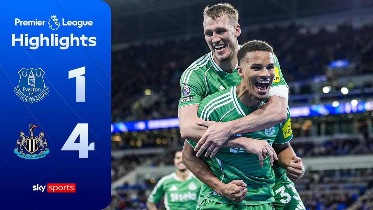 steve_sharp74's tweet card. Magpies bag first away win of season ✅ | Everton 1-4 Newcastle |...