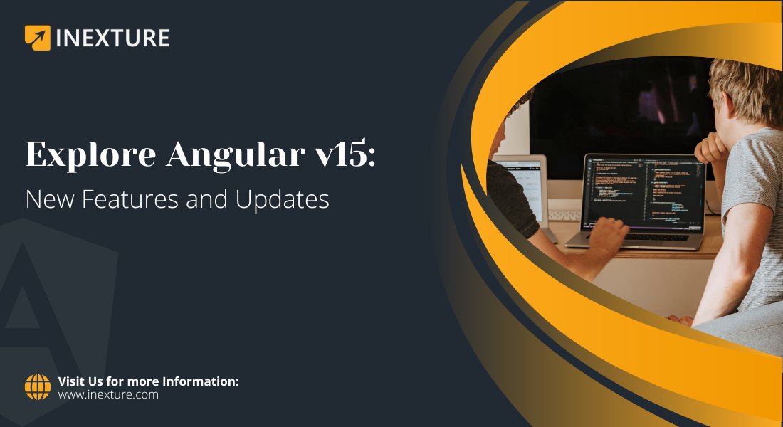 inexture's tweet card. Discover the latest advancements in Angular 15 with our comprehensive guide to new features and updates. Stay at the forefront of web development with our in-depth guide on Angular 15.