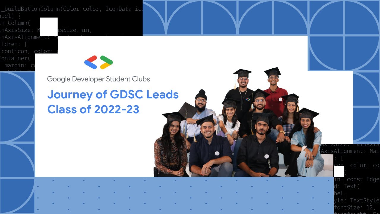 GoogleDevsIN's tweet card. Journey of GDSC India Leads