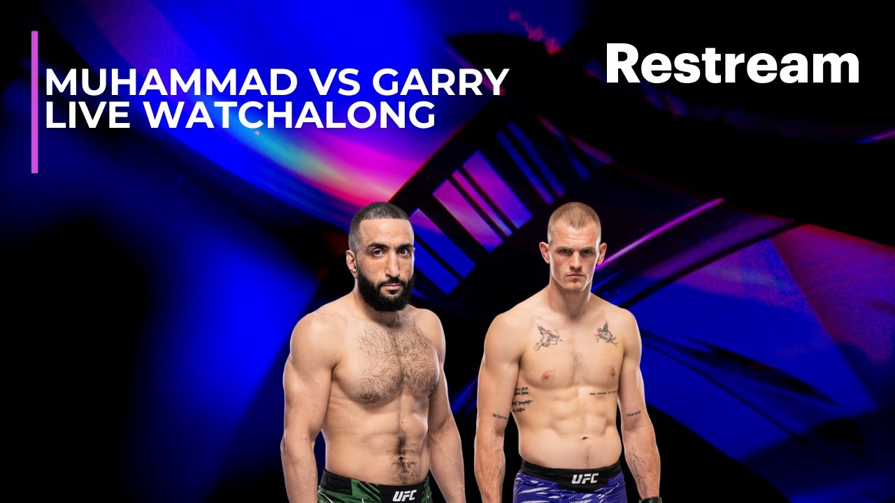 swfighthub's tweet card. Belal Muhammad vs Ian Machado Garry: UFC Qatar Live Watchalong