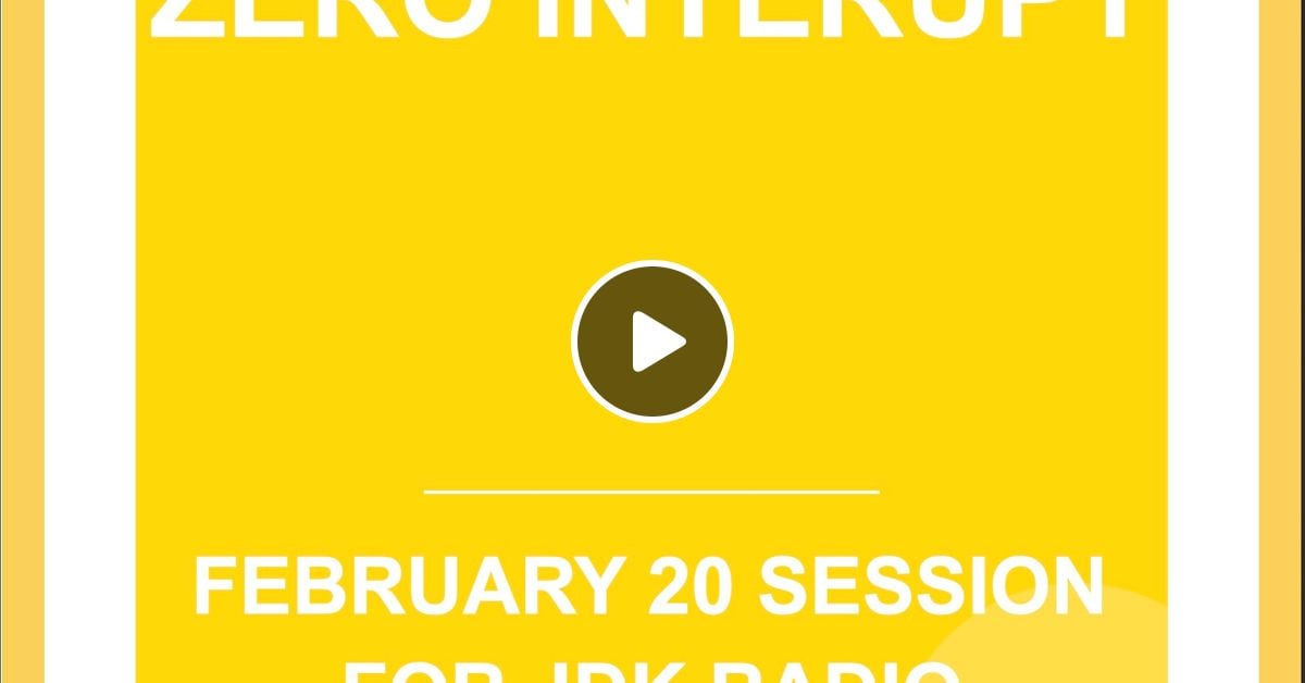 zerointerupt's tweet card. More of my favourite Tidy Trax and Vicious Circle with Tony De Vit, Paul Maddox and Paul King