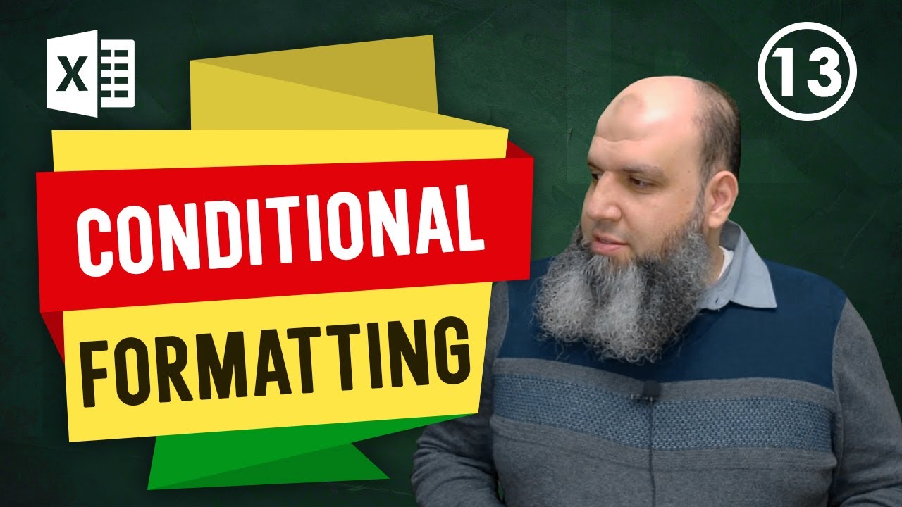 KnowledgeWael's tweet card. Conditional Formatting in Microsoft Excel