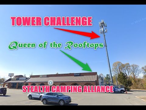 YamaHodges405's tweet card. Roof Top Stealth Camp #stealthcampingalliance #towerchallenge