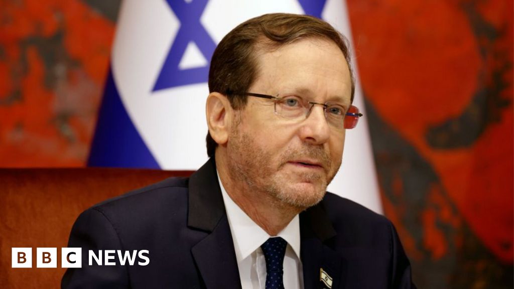 BBCWorld's tweet card. The park is named after Belfast-born and Dublin-raised Chaim Herzog, a former president of Israel.