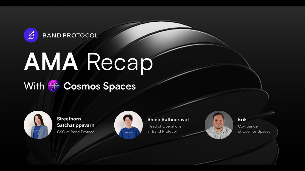 BandProtocolCIS's tweet card. Band Protocol AMA with Cosmos Spaces