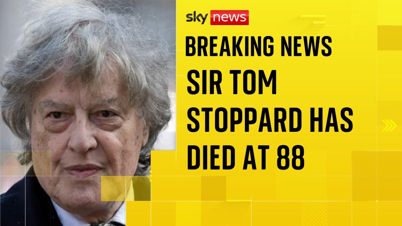 steve_sharp74's tweet card. 'A master wordsmith': Tributes to playwright Sir Tom Stoppard, who...