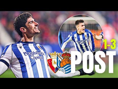 seanituarte's tweet card. OSASUNA 1-3 REALA: ZORAMENA IRUÑEAN, GARAIPEN ITZELA | PARTIDAREN...