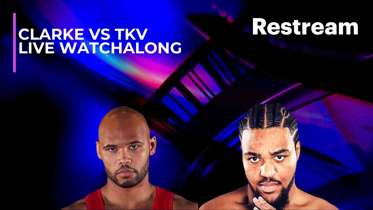 swfighthub's tweet card. Frazer Clarke vs Jeamie TKV Live Watchalong