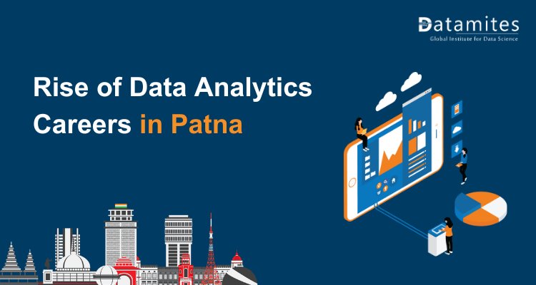 DataMites's tweet card. The demand for data analytics professionals is rapidly growing in Patna, driven by industries seeking data-driven insights. As a result, there are ample career opportunities for those with the right...
