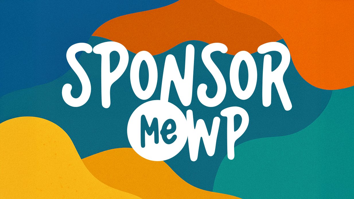 michelleames's tweet card. Contribution Sponsors — SponsorMeWP