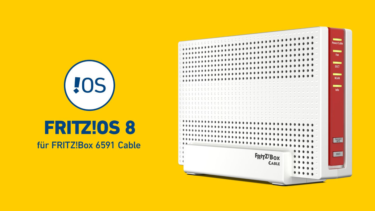 katzeausdemsack's tweet card. Die zweite FRITZ!Box aus dem Hause AVM erhält ein finales Update auf FRITZ!OS 8. Diesmal ist die FRITZ!Box 6591 Cable an der Reihe. Über 60 Neuerungen inklusive