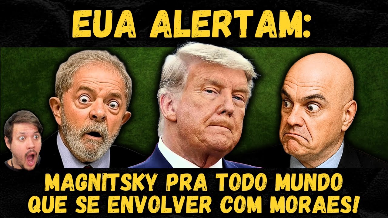 EVANDROBASTOS18's tweet card. 🚨 EUA ALERTAM: MAGNITSKY pra TODO MUNDO que se ENVOLVER com MORAES!