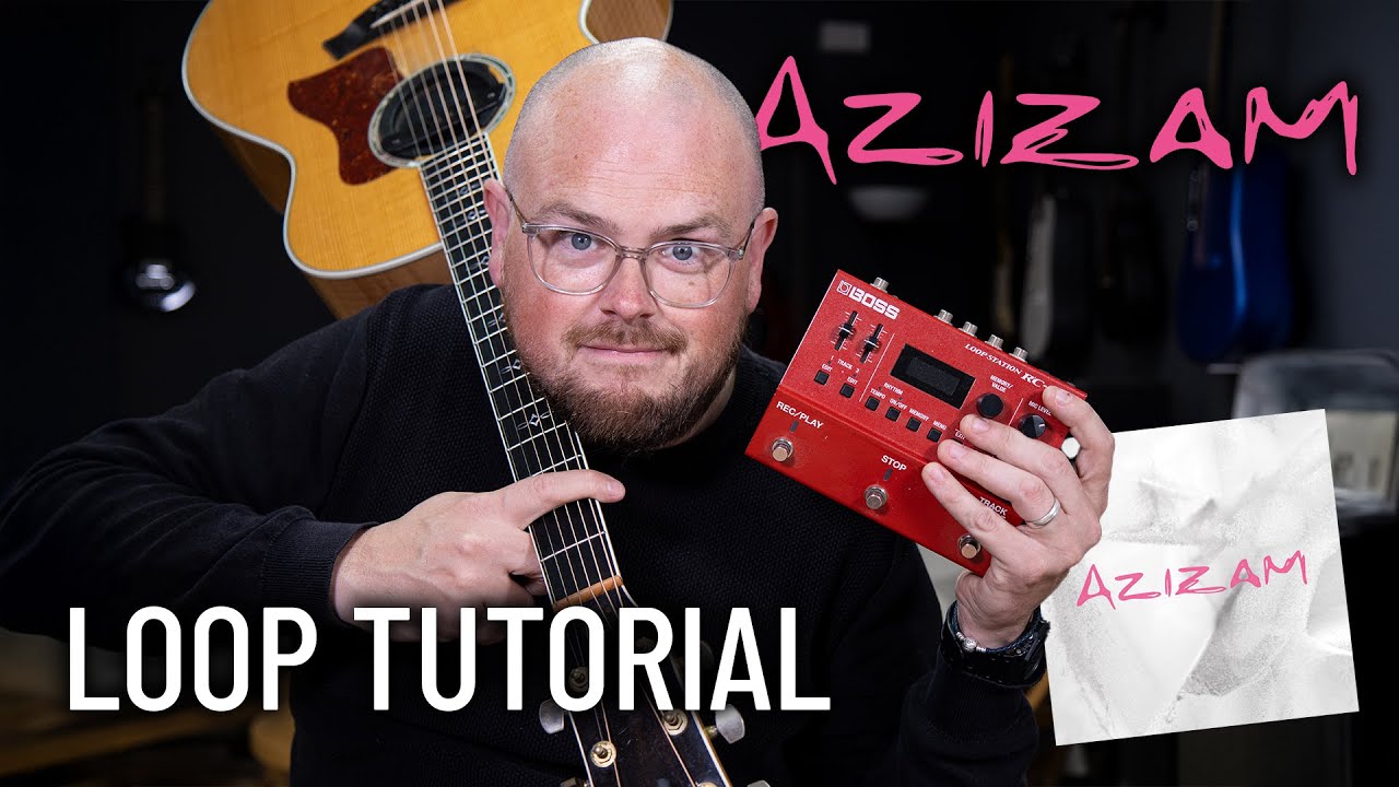 tweednelson's tweet card. How to play AZIZAM (Ed Sheeran) - Azizam Guitar & Loop Tutorial