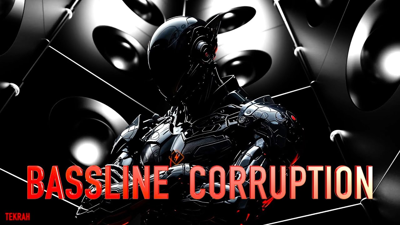 davetekrah's tweet card. BASSLINE CORRUPTION / DARK TECHNO / CYBERPUNK / EBM / DEATHTRANCE /...