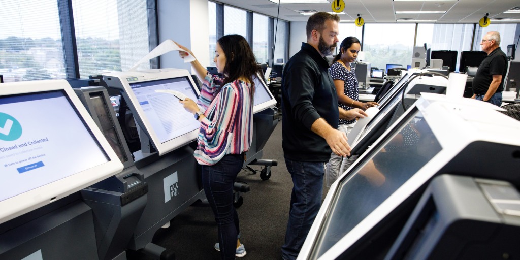 nimbus_t's tweet card. A team of election security experts used a “Google for servers” to challenge claims that voting machines do not connect to the internet and found some did.