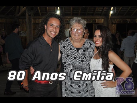 PSEVENTOS's tweet card. P.S Som e Eventos - 80 Anos Emilia