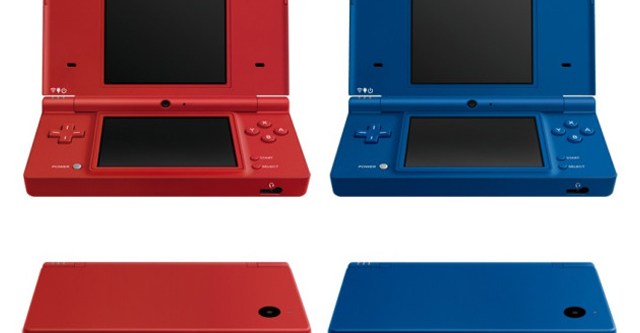 verge's tweet card. Nintendo is releasing a pair of new Nintendo DSI color options, matte red and matte blue.