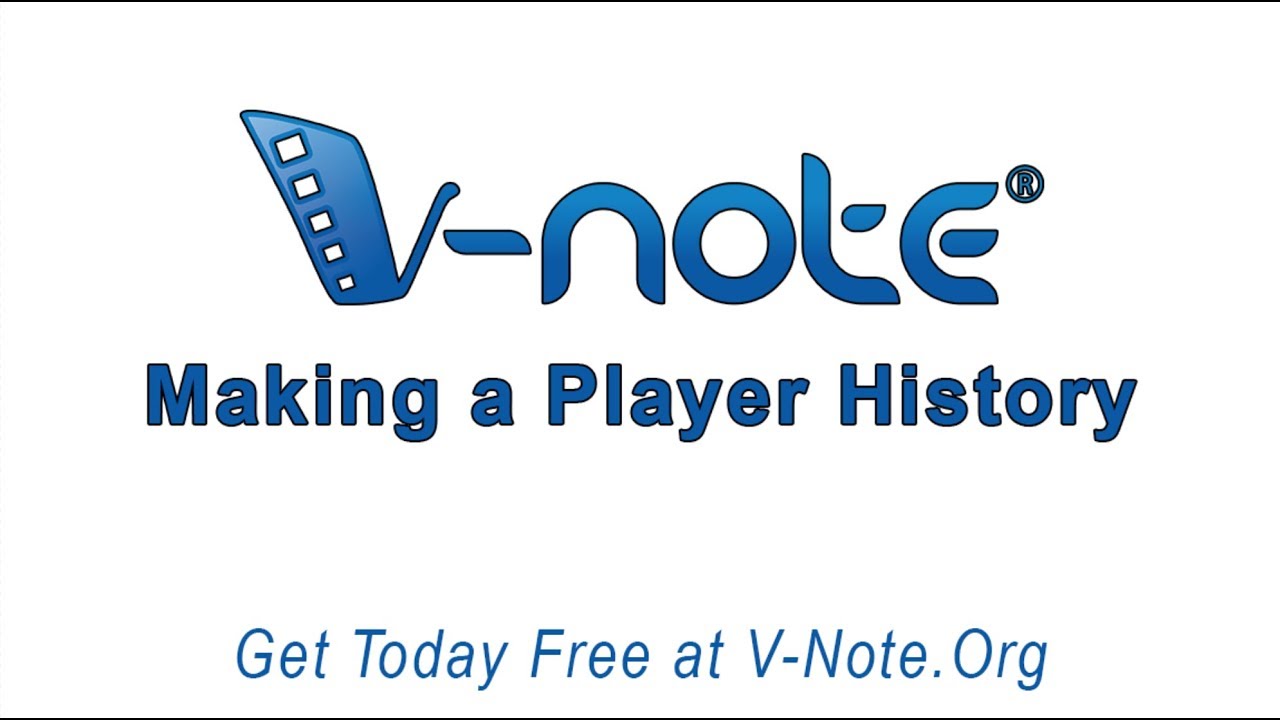 VNoteBrandon's tweet card. Making a Player Video History