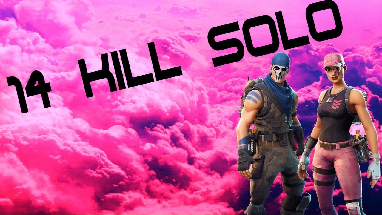 _kyle4's tweet card. INSANE 14 Kill Solo Fortnite BR Victory