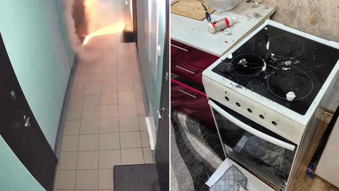 _a_mi_no's tweet card. Una explosión se produjo este viernes en un apartamento de la ciudad rusa de Novosibirsk. Según los empleados del Ministerio de Emergencias, el suceso tuvo lugar después de que un perro encendiera...