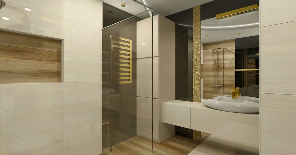 jlt_design's tweet card. Jeszcze jedno ujęcie na urzekające luksusem pomieszczenia w apartamentowcu z Bydgoszczy. Dominuje złoty kolor, stylowe meble oraz dekoracje i poczucie ekskluzywności.