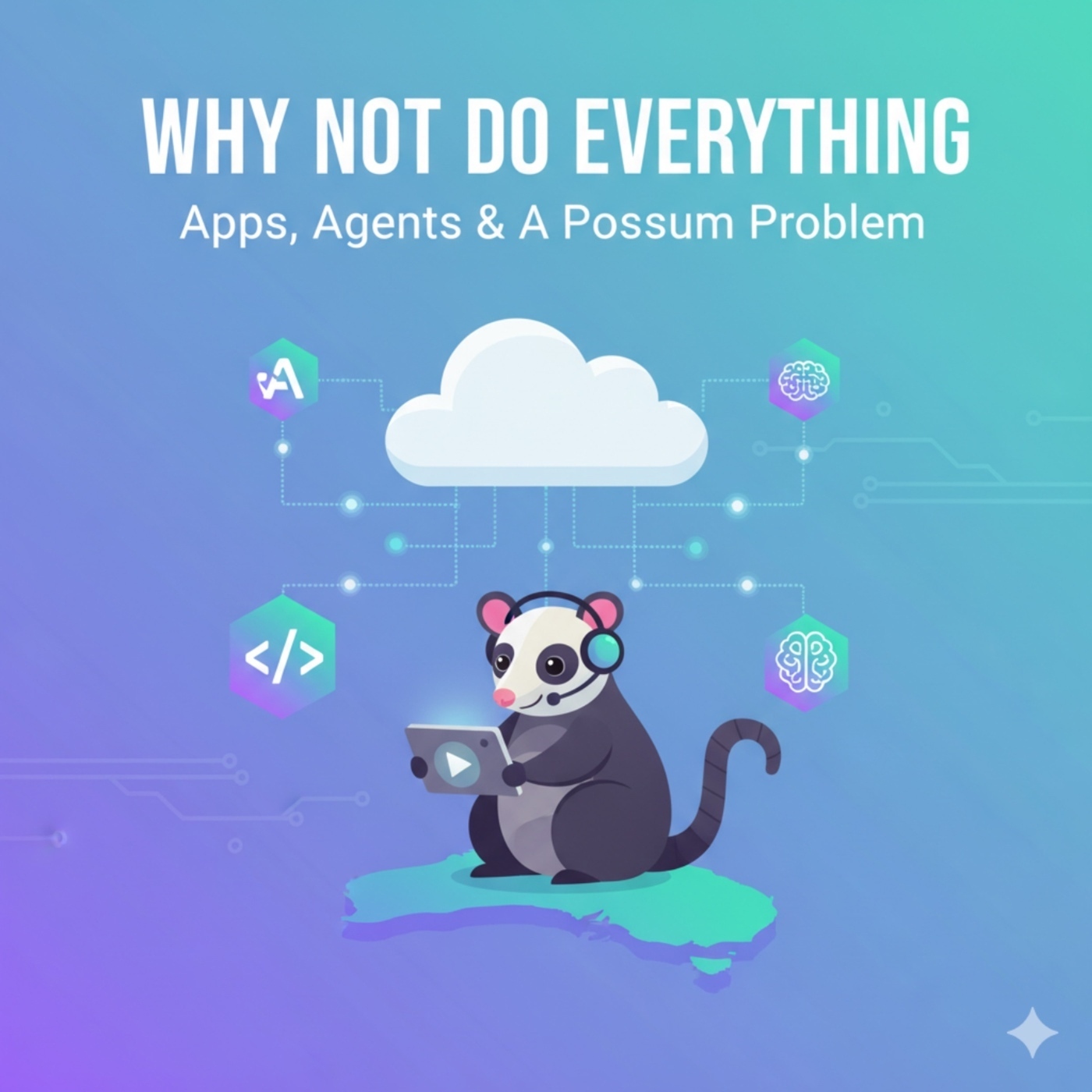 SoftwareDefTalk's tweet card. Software Defined Talk Episode 541: Why not do everything