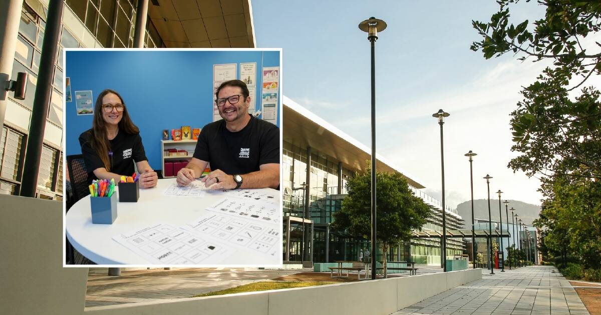 illawarramerc's tweet card. "Being around a university environment in this beautiful campus shows them they can be part of this."