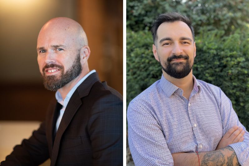 cenesubc's tweet card. Join Dr. Malakaj and Dr. Gramling as they read excerpts from their memoirs 'Tetka Theory' and 'Aloof: On Seeing Less than you Should'.