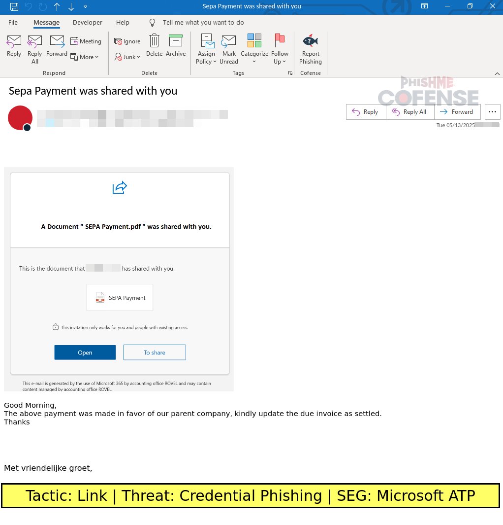 TweetThreatNews's tweet card. Cofense Intelligence discovered a sophisticated phishing script that selects a random .org domain, generates dual UUIDs, and performs server-driven dynamic page replacement to steal credentials while...