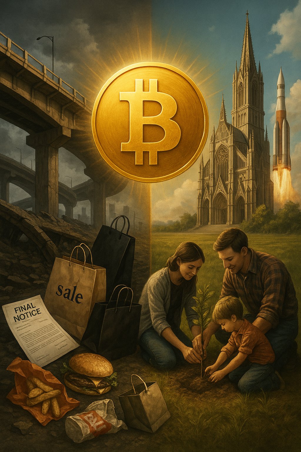 BitcoinCrazy83's tweet card. Time preference is the balance between valuing immediate gratification versus long-term goals. It’s a lens that shapes not only our personal choices but the