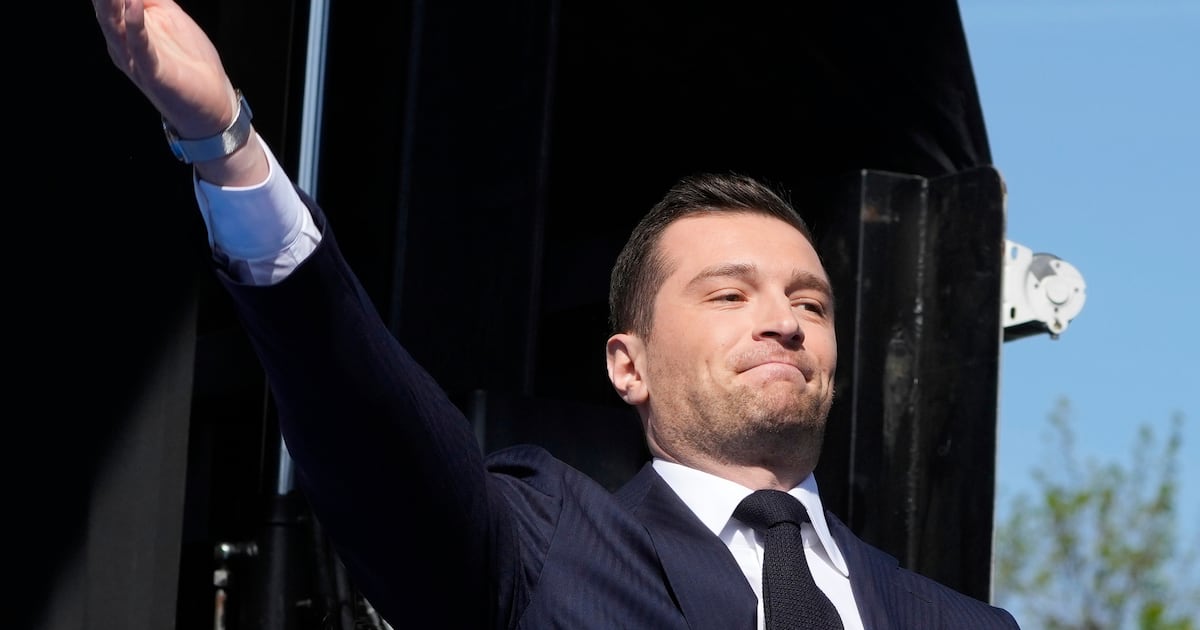 CTVNews's tweet card. Jordan Bardella, leader of France’s far-right National Rally party, was hit on the head with an egg Saturday, just days after another incident in which a protester threw flour at him.