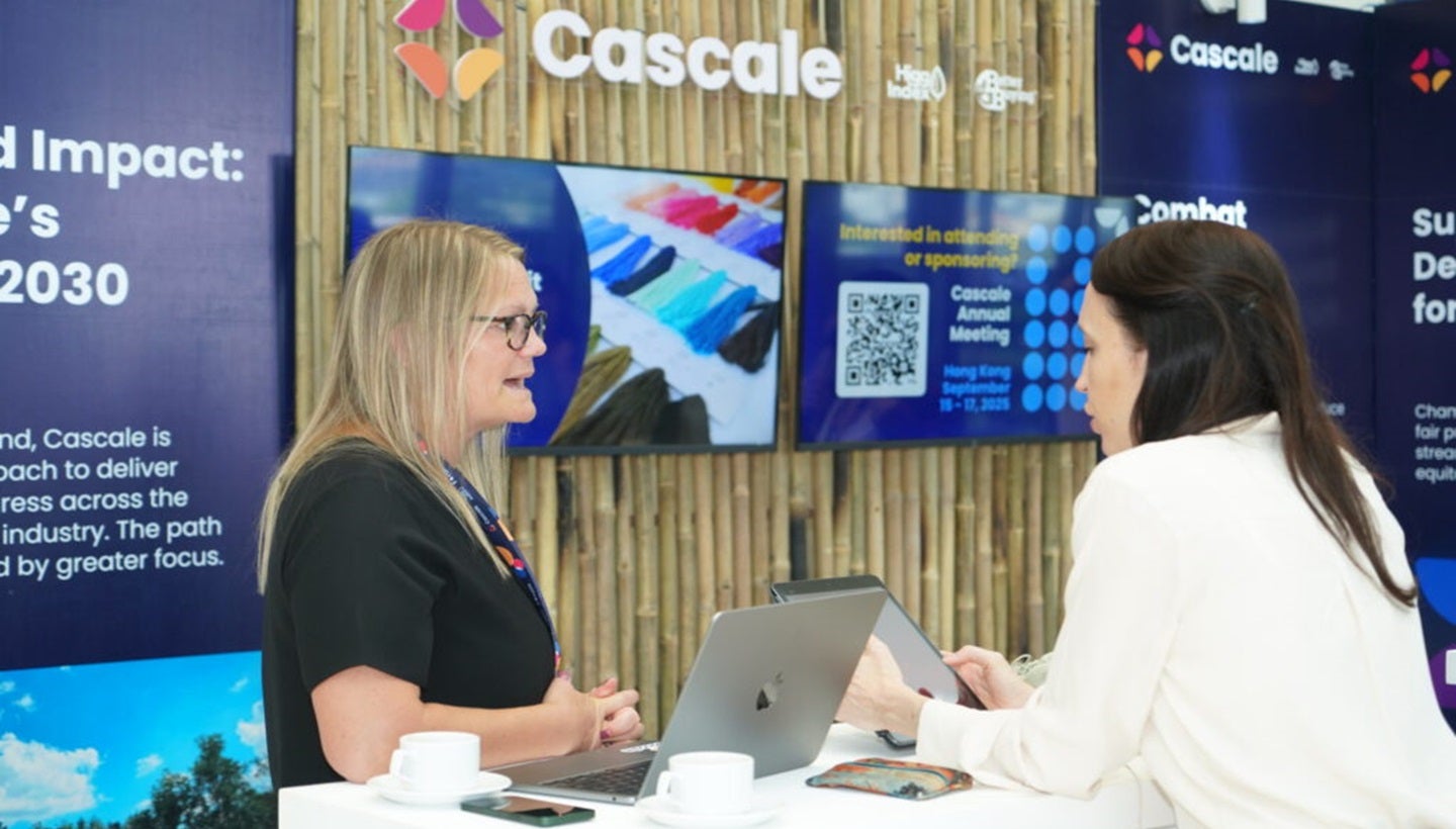 juststyle's tweet card. Cascale said the Better Buying 2025 Garment Industry Scorecard showed purchasing practices in most categories declined.