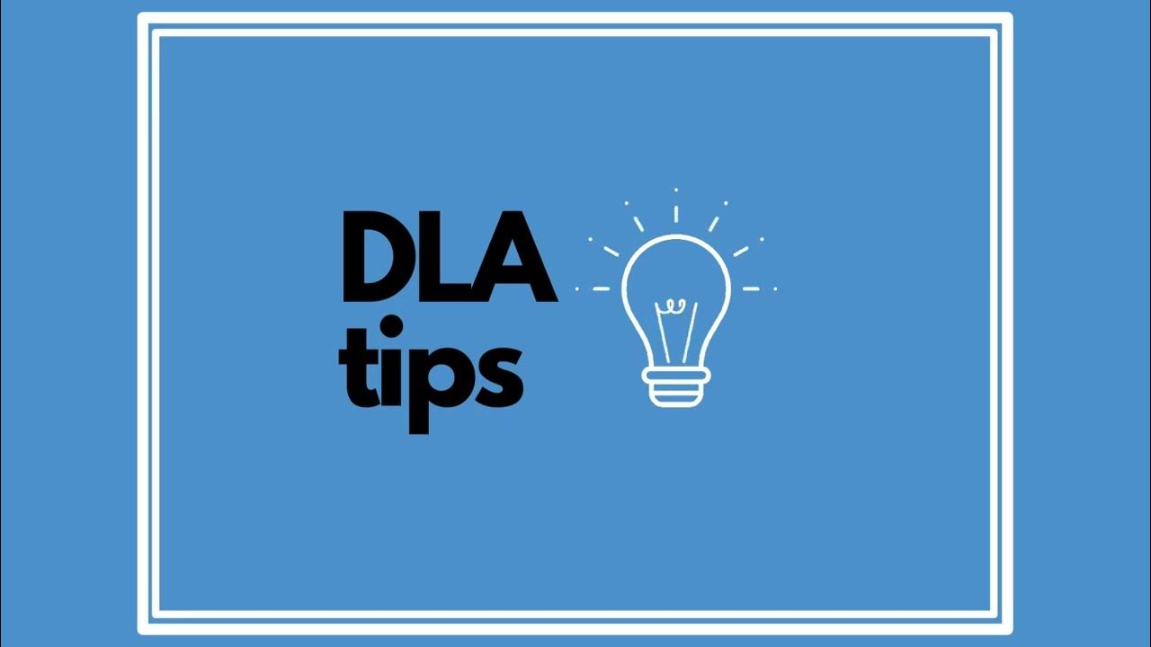 supportworker23's tweet card. Disability Living Allowance (DLA) Tips