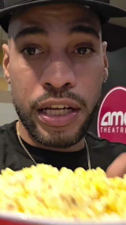 Natep717's tweet card. Tuesday Night At AMC Theaters...