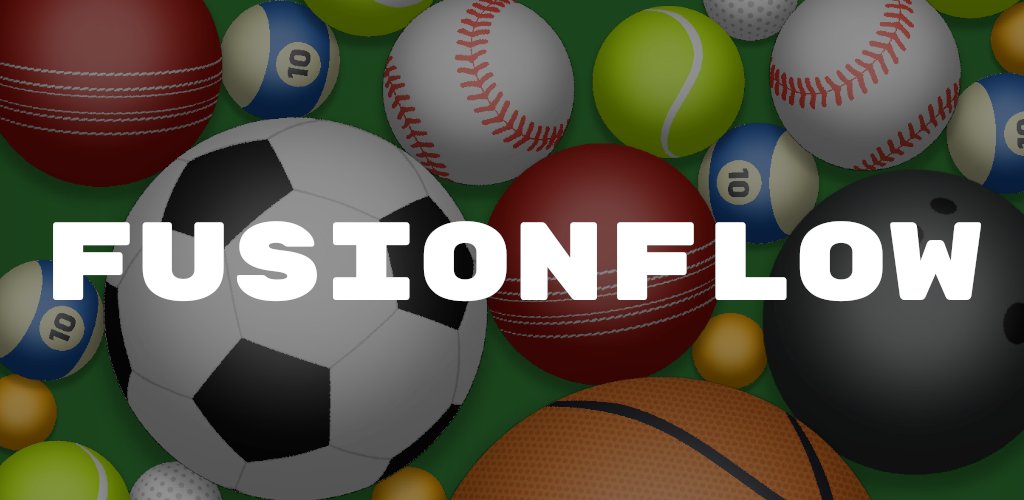 FusionFlowGames's tweet card. Dive into a retro-inspired casual puzzle game where sports balls come to life with real physics.