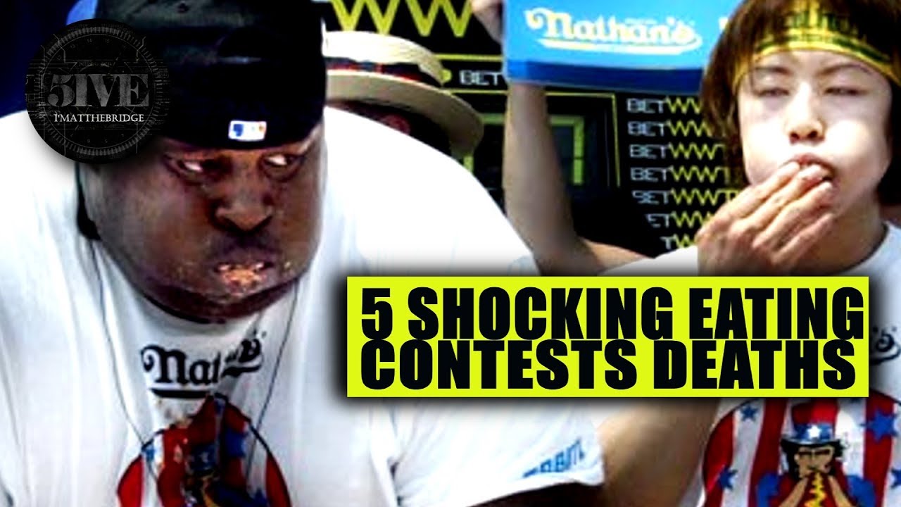ImAtTheBridge's tweet card. 5 Shocking Eating Contests Deaths