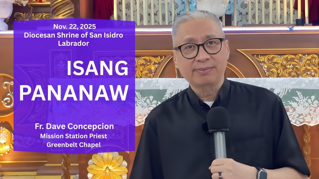 mcbl_1_8's tweet card. ISANG PANANAW - A Recollection by Fr. Dave Concepcion on Nov 22, 2025