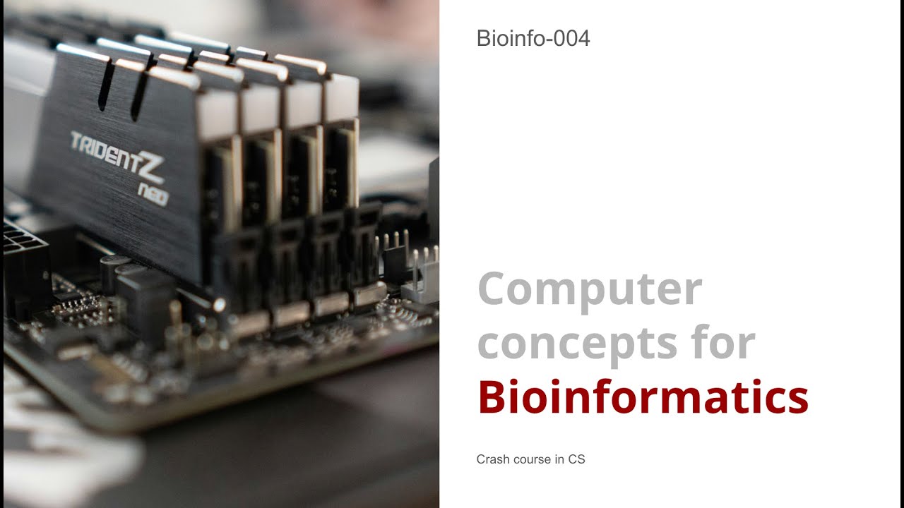 BioinfoUI's tweet card. Computer Concepts for Bioinformatics
