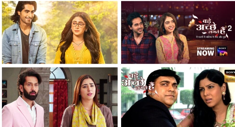 GossipsTv's tweet card. Sony TV’s Bade Achhe Lagte Hain has stood the test of time not just because of its storytelling, but because of the unforgettable jodis it has given us over the years. The show has beautifully...