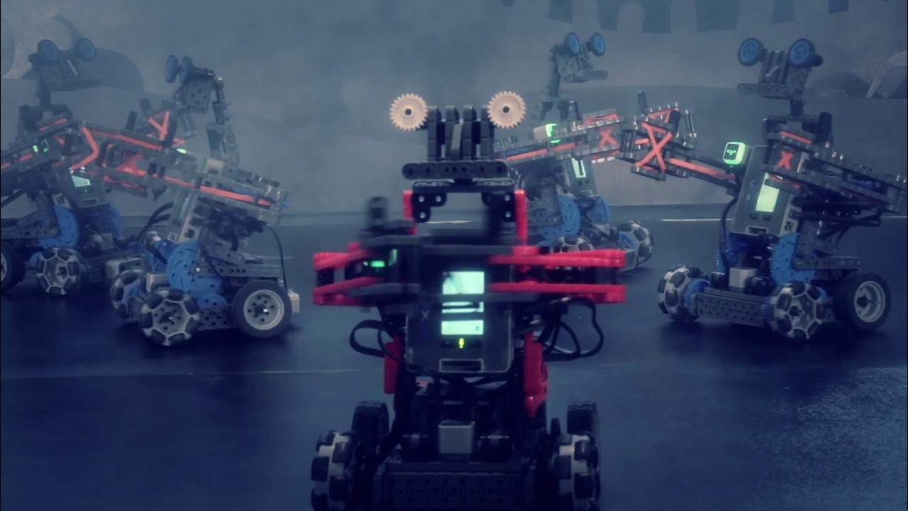 VEXRobotics's tweet card. Halloween Robot Dance: Thriller | VEX Robotics