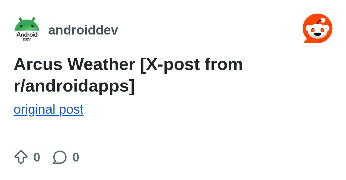 r_androiddev's tweet card. Explore this post and more from the androiddev community