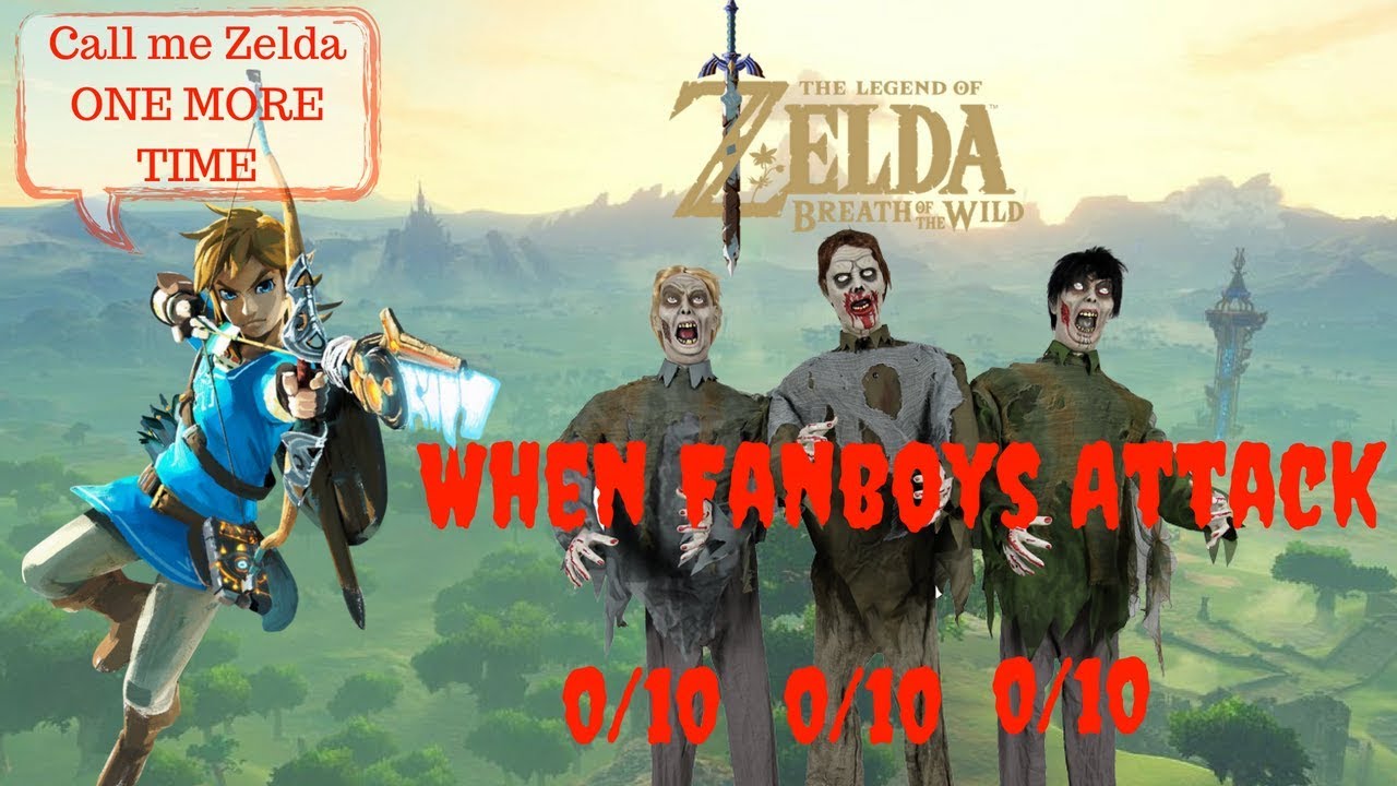 controller_soul's tweet card. When Fanboys Review Legend of Zelda Breath of the Wild