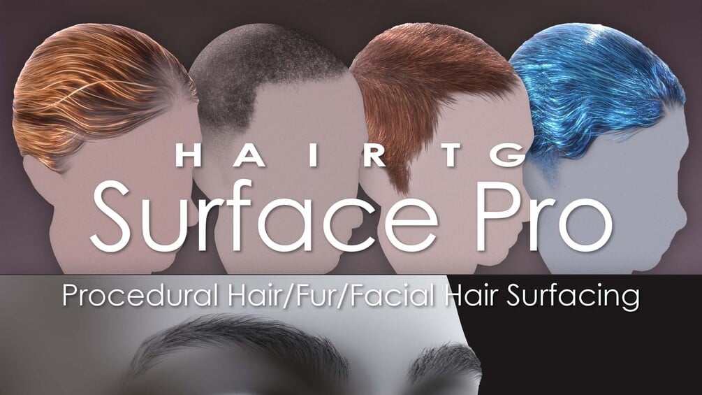 managementguru1's tweet card. HairTG-Surface Pro is a hair/fur texture generator for Substance 3D Painter and Designer. It contains both HairTG-Surface and HairTG-Facial Hair as well as components to create your own facial hair...