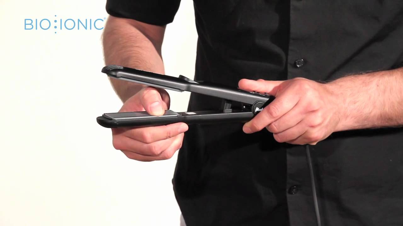 BioionicP's tweet card. BIO IONIC ONE PASS 1" IRON