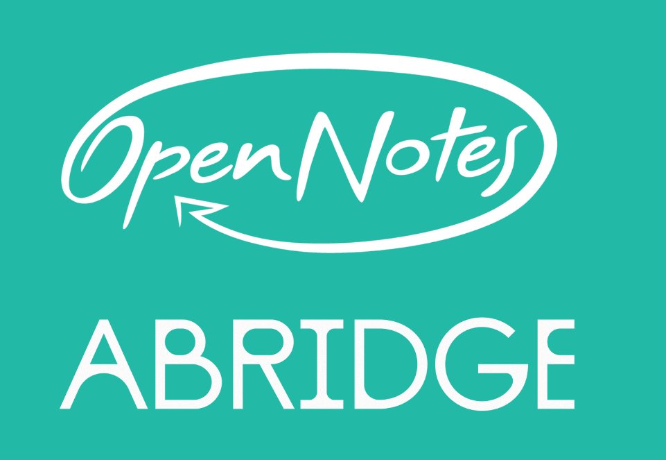 myopennotes's tweet card. OpenNotes and Abridge are partnering to enhance patient understanding through AI-generated visit summaries.