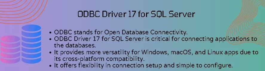gsumita23's tweet card. Unleash the full power of ODBC Driver 17 for SQL Server. Learn how to install, the benefits, and troubleshooting suggestions, among other things.
