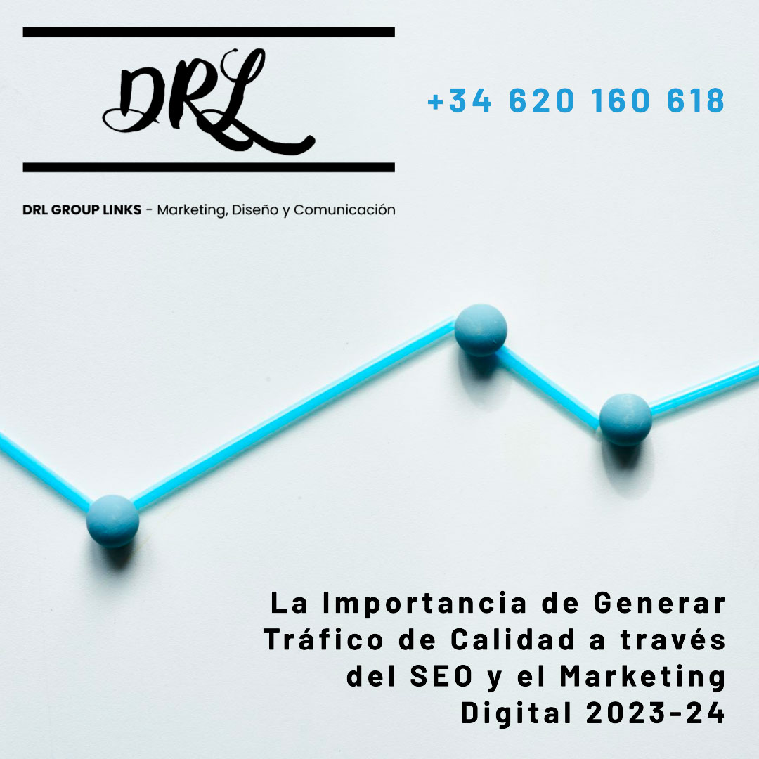 LanzasDrl's tweet card. La importancia de generar tráfico de calidad a través del SEO y el Marketing Digital ¿Qué es el tráfico de calidad?¿Cómo generar tráfico de calidad.