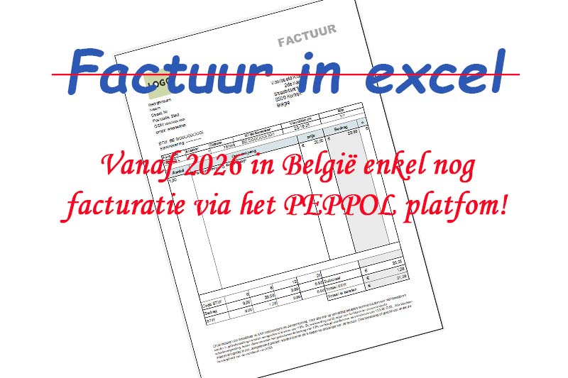 a_algoet's tweet card. In België mag je vanaf 1 januari 2026 enkel facturen sturen en aankoopfacturen ontvangen via het Europese systeem PEPPOL