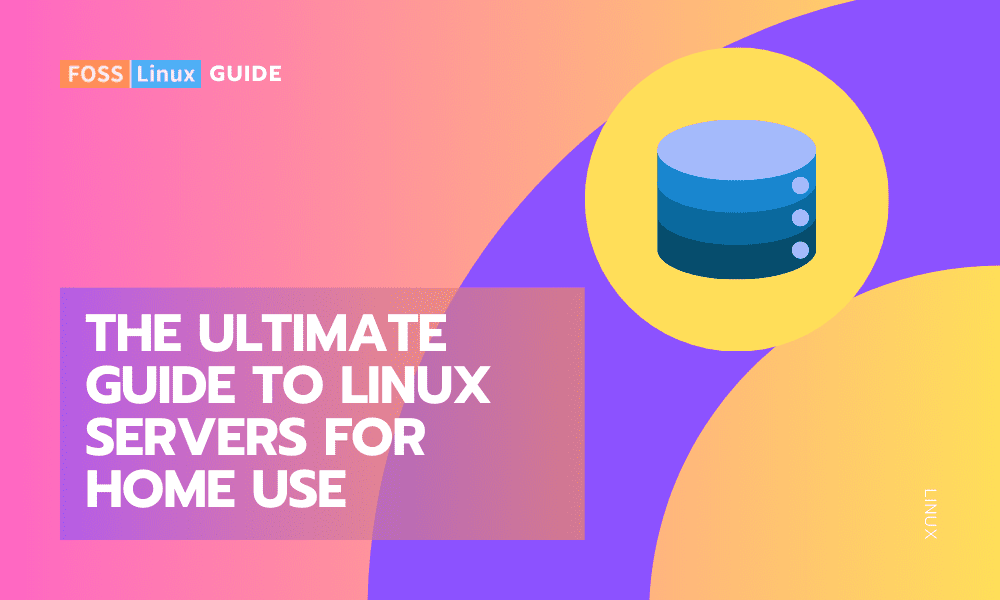 FOSSLinux's tweet card. Explore the top 5 Linux server distros for home use, offering stability, flexibility, and power for your personal projects, media, and automation needs.