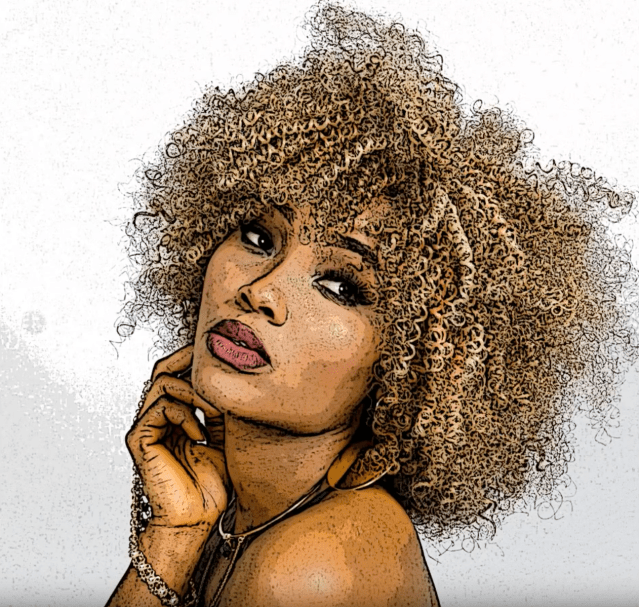 DDClass's tweet card. Today I wanted to learn more on how to create cartoons out of images so I started by duplicating the background layer and renamed it to “Main”. Then I went to Filter-Filter Gallery-Post…